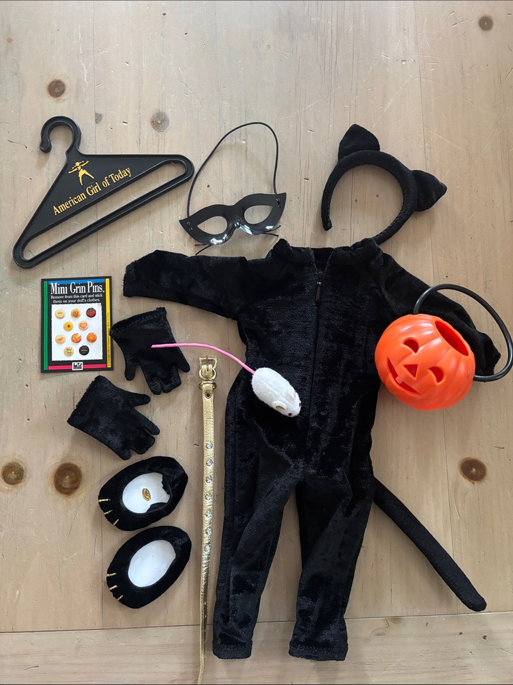 American Girl Cat Costume with Accessories